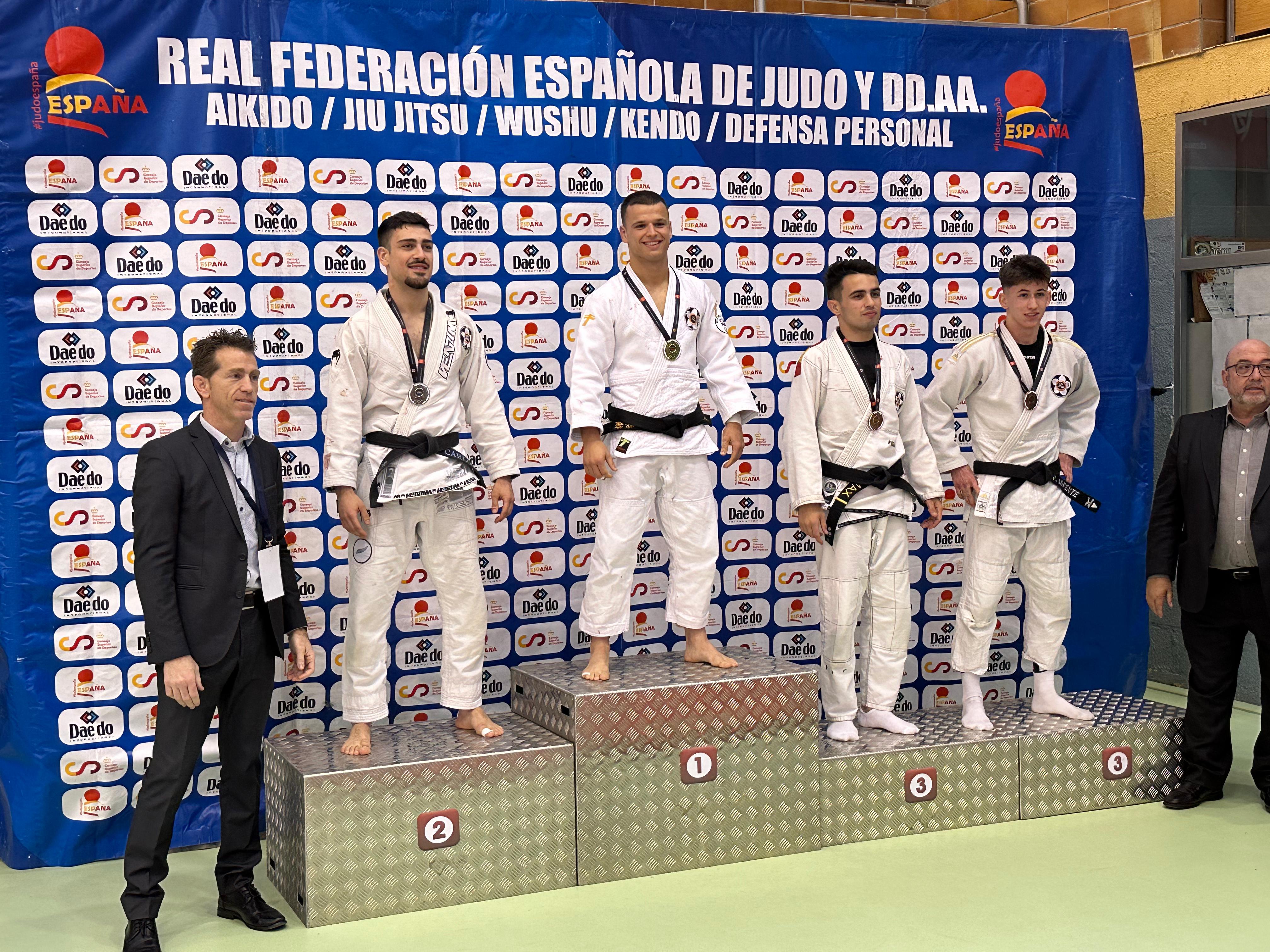 2 OROS Y 1 BRONCE para los Navarros en la Copa de España de Jiu-Jitsu de Madrid 24-02-24. RESULTADOS.
